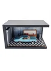Pastel Garage Ahşap Işıklı Diorama Vitrin | Buick Riviera