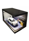 White Torque Ahşap Işıklı Diorama Vitrin | Subaru Impreza