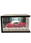 Crimson Mile Ahşap Işıklı Diorama Vitrin | Chevrolet Bel Air 1:18