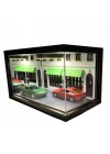 Dual Prestige Showroom Ahşap Işıklı Diorama Vitrin | BMW M850 Coupe