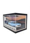 Sunset Trail Ahşap Işıklı Diorama Vitrin | Ford Bronco 1978