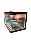 Sunflower Route Ahşap Işıklı Diorama Vitrin | Ford F-150 Pick Up