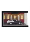 Ember Street Işıklı Ahşap Diorama Vitrin | Retro Klasik 1:24 Chevy Bel Air 1950