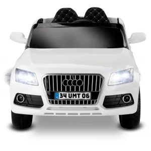 Q-7 Suv Akülü Araba 12v Uzaktan Kumandalı Beyaz