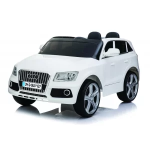 Q-7 Suv Akülü Araba 12v Uzaktan Kumandalı Beyaz