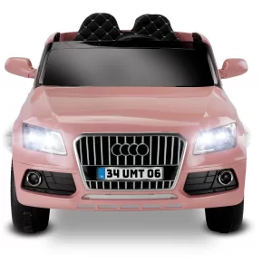 Q-7 Suv Pembe Akülü Araba 12v Uzaktan Kumandalı