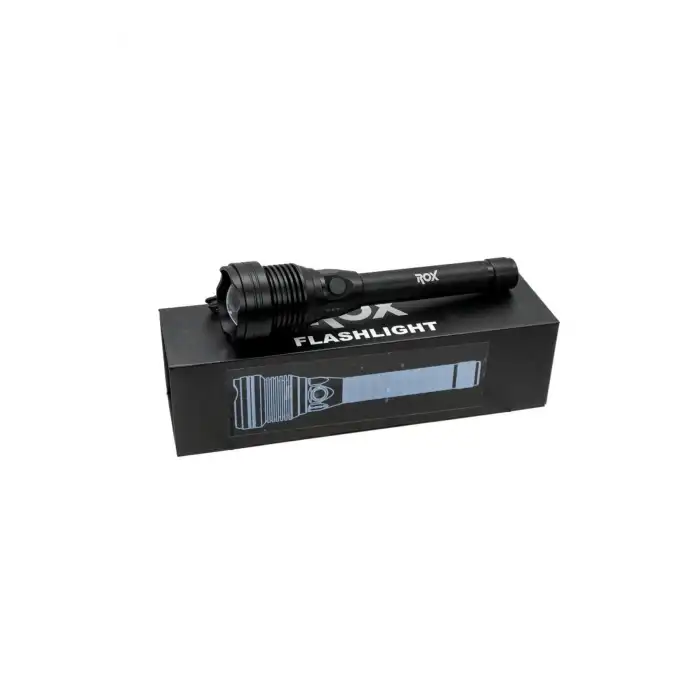 Rox 0214 Şarjlı Led El Feneri 6000 Lümen
