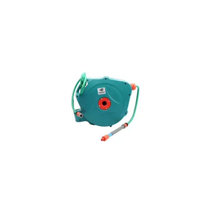 Hegi 20 Metre Makaralı Bahçe Sulama Hortum Seti SX-9000-20