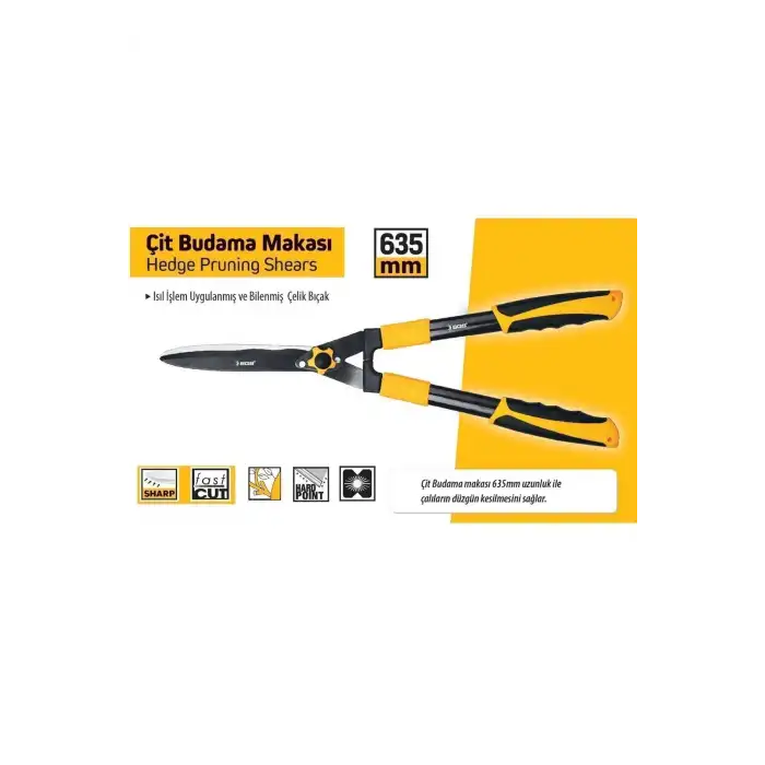 2047 ÇİT BUDAMA MAKASI 25”