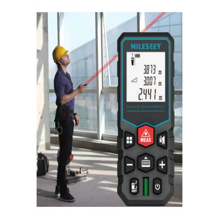 MILESEEY 40 Metre Lazer Metre Su Terazili X540M