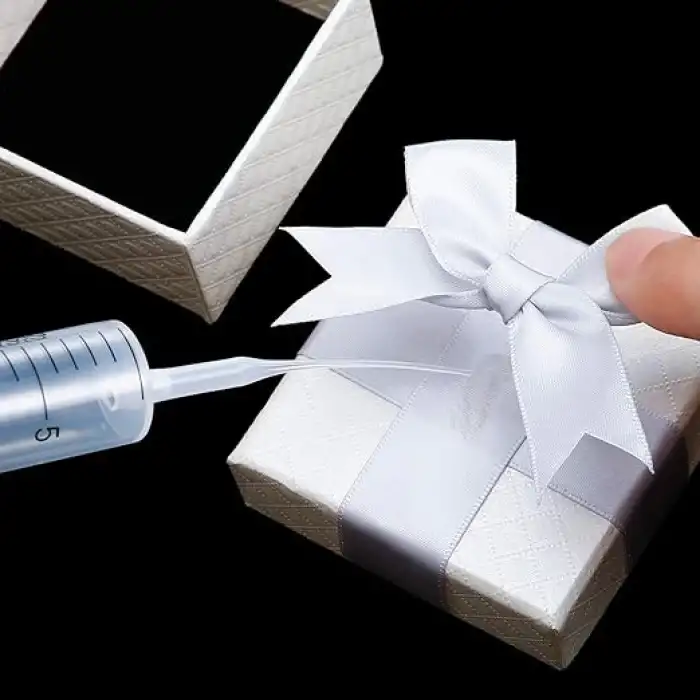 50 Adet Yapıştıcı Mikro Uçları Plastik Yapıştırıcı Şişe Uçları (Şırınga,502 Japon Yapıştırıcı)