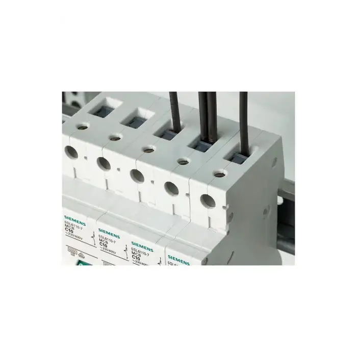 Siemens 5sl6110-6ya 1 Fazlı 10 Amper B Tipi (ÇABUK KARAKTERLİ) 6ka Otomatik Sigorta