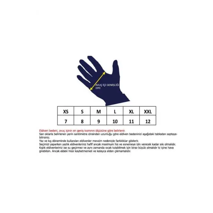 Nti-Glove Nt-ı Nitril Eldiven 50 Adet ( L ) Beden