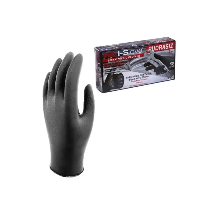 Nti-Glove Nt-ı Nitril Eldiven 50 Adet ( L ) Beden