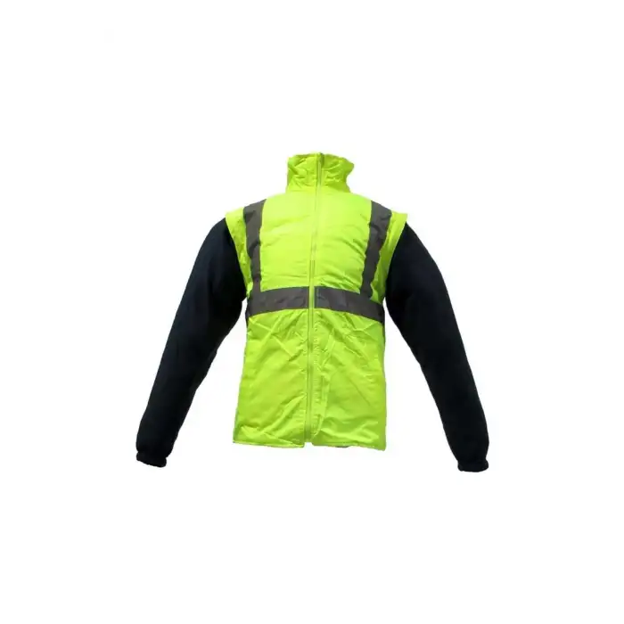 Junior Jn1003 5in1 Yüksek Görünürlüklü Içi Çıkmalı Oxford Parka