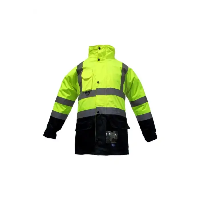 Junior Jn1003 5in1 Yüksek Görünürlüklü Içi Çıkmalı Oxford Parka