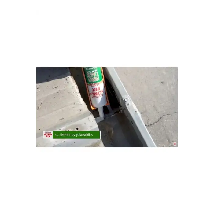 Somafix S580 Hightack Hibrit Yapıştırıcı-korniş-çıta-ayna-metal Yapıştırıcı-çok Kuvvetli-pratik Ürün Beyaz