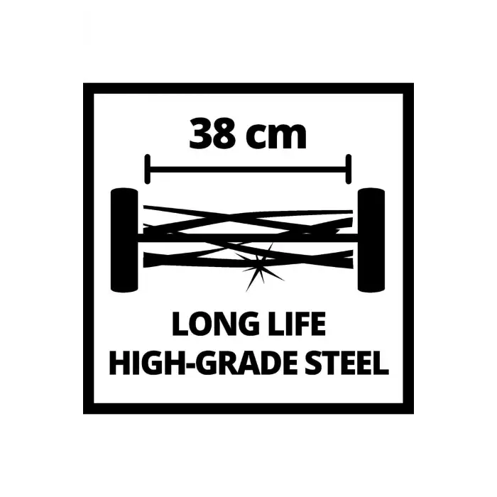 Einhell GE-HM 18/38 Li - Solo, Akülü Çim Biçme Makinesi