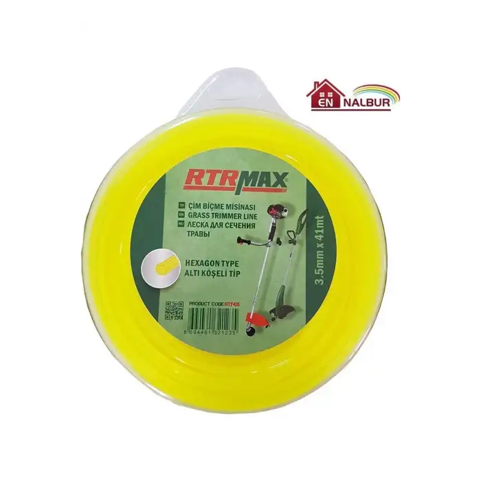 Rtrmax Rty435 Tırpan Misinası Sarı 3,5Mm*41Mt