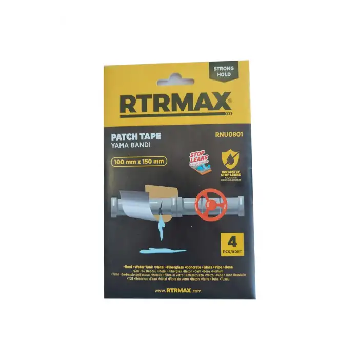 Rtrmax Yama Bandı 4 Adet 100mmx150 Mm