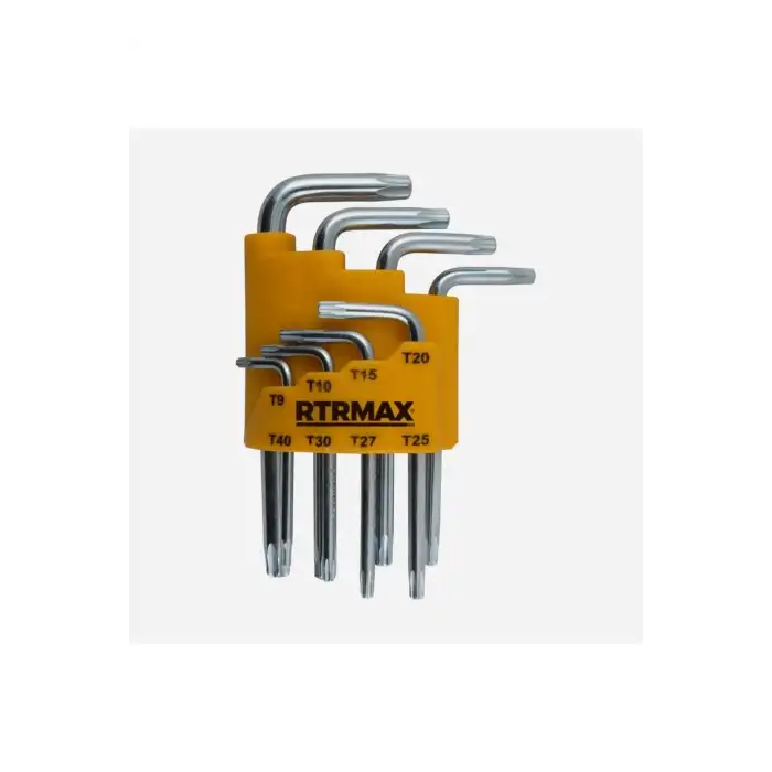 Rtrmax Kısa Torx Allen Anahtar Takımı 8’li Rh03853