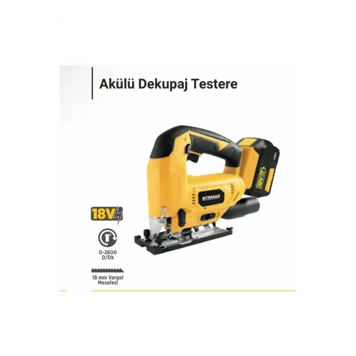 Rtrmax Akülü Dekupaj Testere Rtx1844