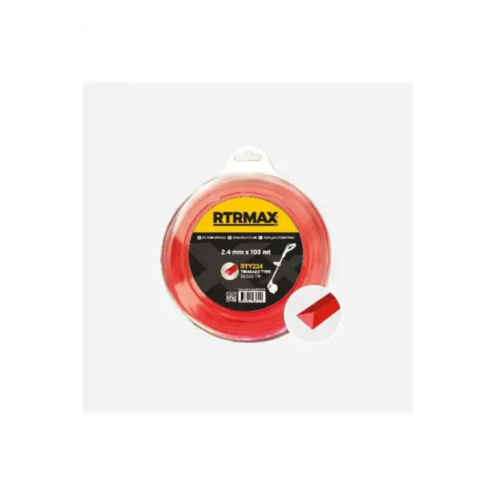 Rtrmax Rty230 Tırpan Misinası Üçgen 3,0mmx67m