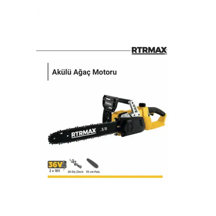 Rtrmax Akülü Ağaç Motoru Rtx1891B SOLO