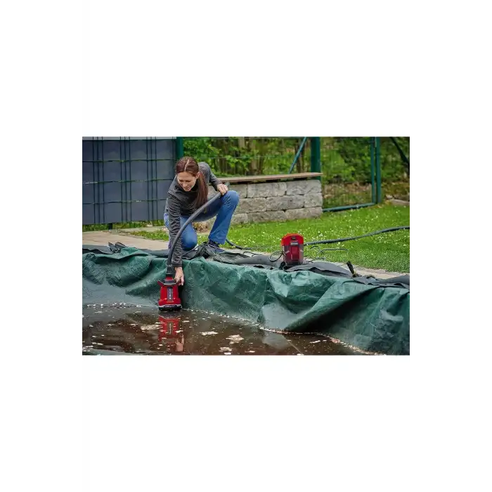 Einhell GE-DP 18/25 Li - Solo, Akülü Dalgıç Pompa - Kirli Su