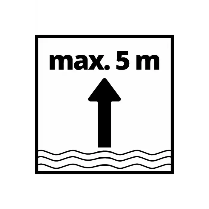 Einhell GE-DP 18/25 Li - Solo, Akülü Dalgıç Pompa - Kirli Su
