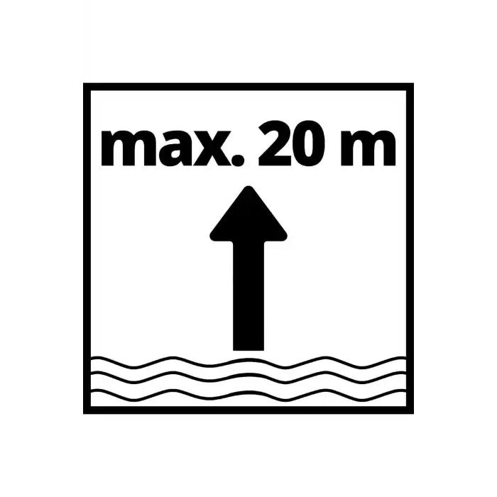 Einhell GE-PP 18 RB Li - Solo, Akülü Dalgıç Pompa - Temiz Su