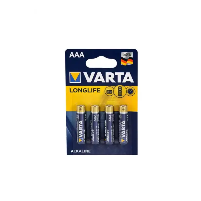 Varta 4103 Longlife Aaa Size 4lü Ince Kalem Pil