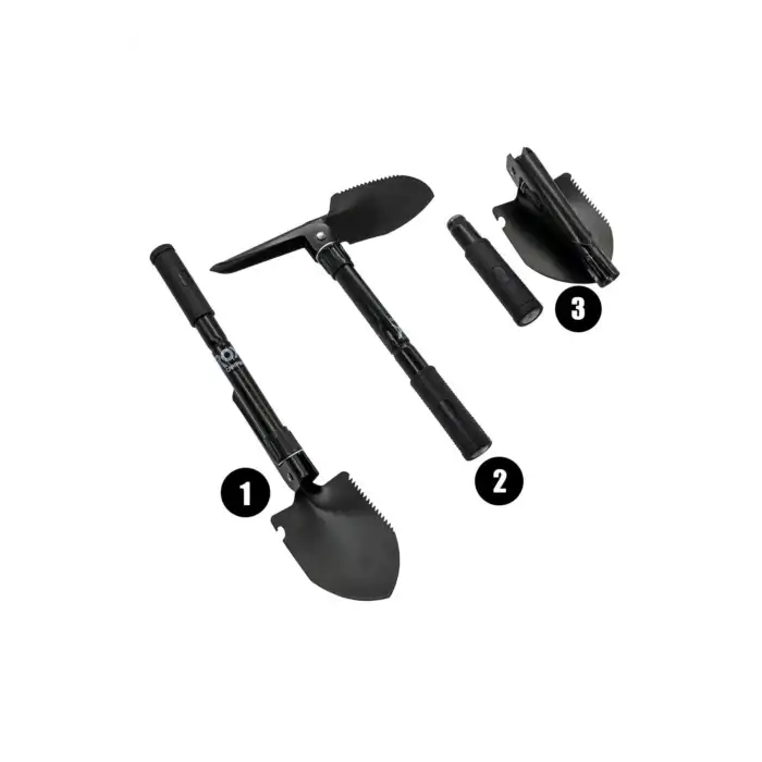 Rox Wood Rox Camping Pusulalı Katlanır Kamp Küreği 42 Cm (153camp0106)