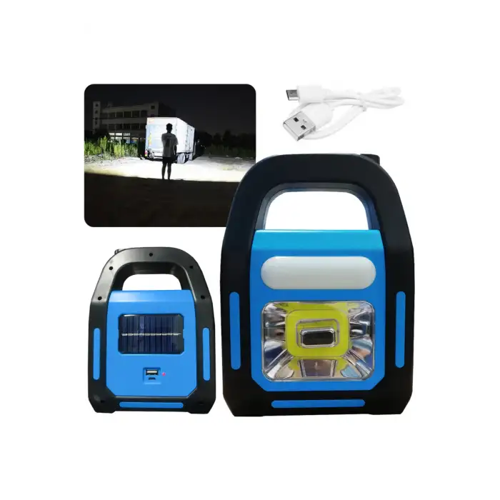 hurry bolt 3 KADEMELİ USB ÇIKIŞLI ŞARJ EDİLEBİLİR SOLAR LAMBA