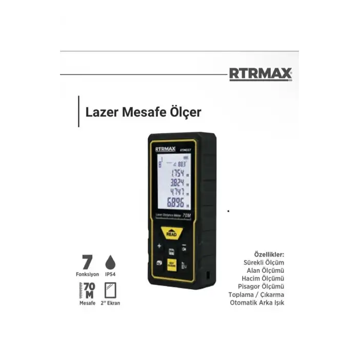 Rtrmax Lazer Mesafe Ölçer Rtm037