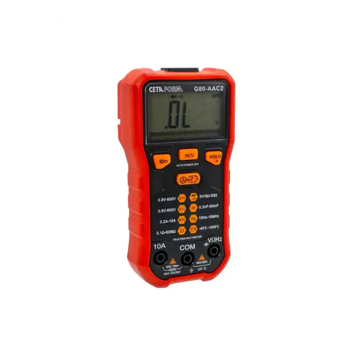 CETA FORM G80-AAC2 Otomatik Sınıflamalı Dijital True RMS Multimetre