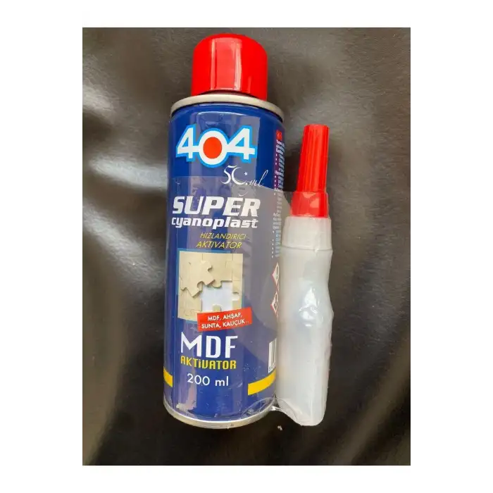 404 Sprey Yapıştırıcı Mdf Aktivatör 200 Ml * 2 Adet