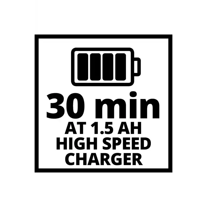 Einhell 18V Power X-Fastcharger, Şarj Cihazı