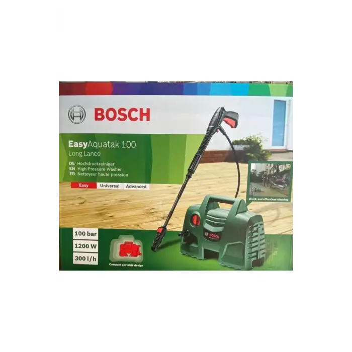 bosch Easy Aquatak 100 Yüksek Basınçlı Yıkama Makinası