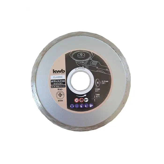 Kwb Elmas Kesici 115x22,33mm 49725170