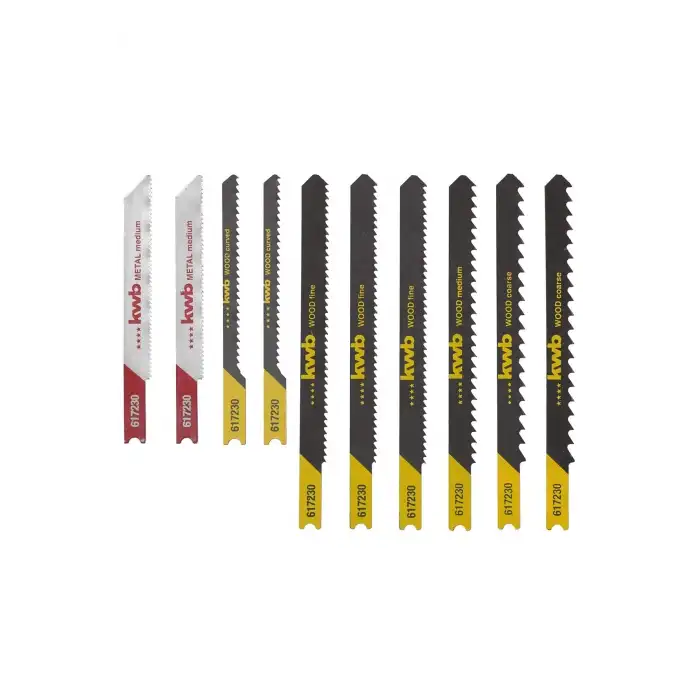 Kwb Dekupaj Testere Seti 10 Parça Kutulu S30