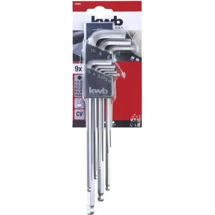 Kwb 49147600 9 Parça Uzun Alyan Anahtar Seti