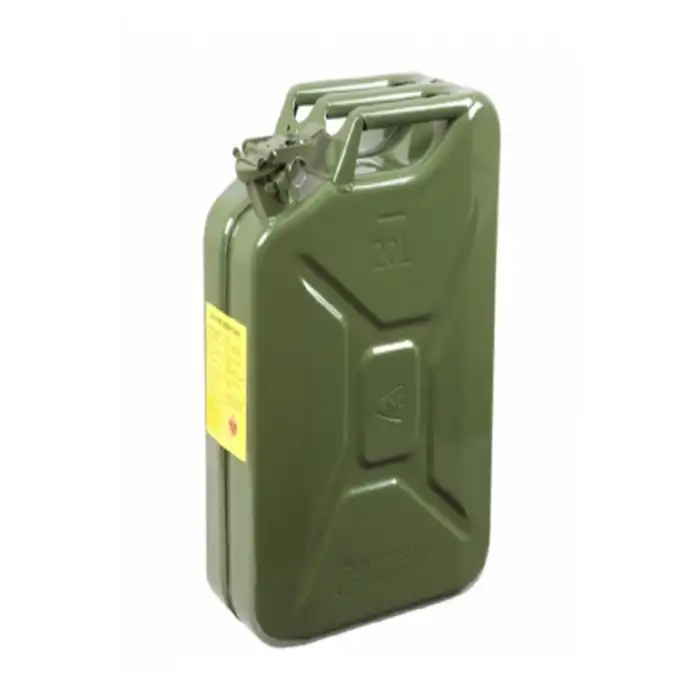 Kanca 20 Lt Metal Yakıt Bidonu Yeşil