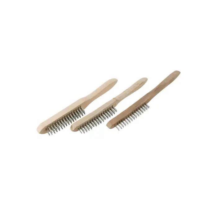 KWB Ağaç Saplı Tel Fırça Seti 3 Parça (49923190)