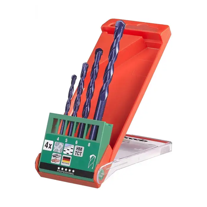 Kwb Seramik Delme Uç Seti 4 parça 49051300