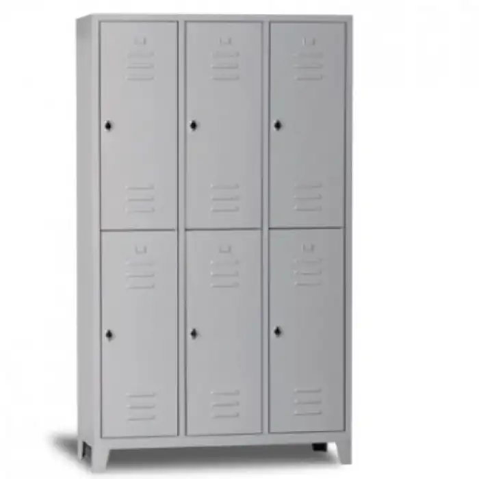 Metal Soyunma Dolabı 6 kapılı 97 x 37 x 198h