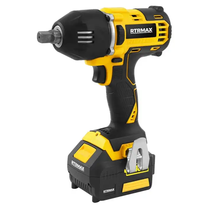 Rtrmax Akülü Somun Sıkma Kömürsüz 1/2 400Nm 2x4 Ah Akü X-LION RTX2029