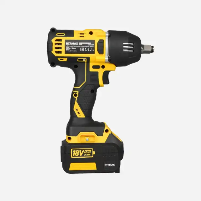 Rtrmax Akülü Somun Sıkma Kömürsüz 1/2 400Nm 2x4 Ah Akü X-LION RTX2029