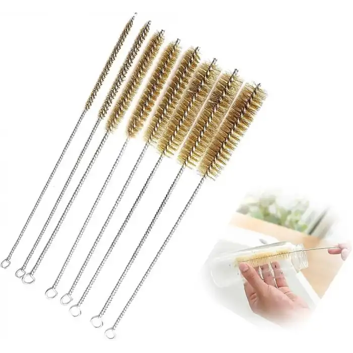 25mm Tel Saplı Pirinç Fırça 1 Adet