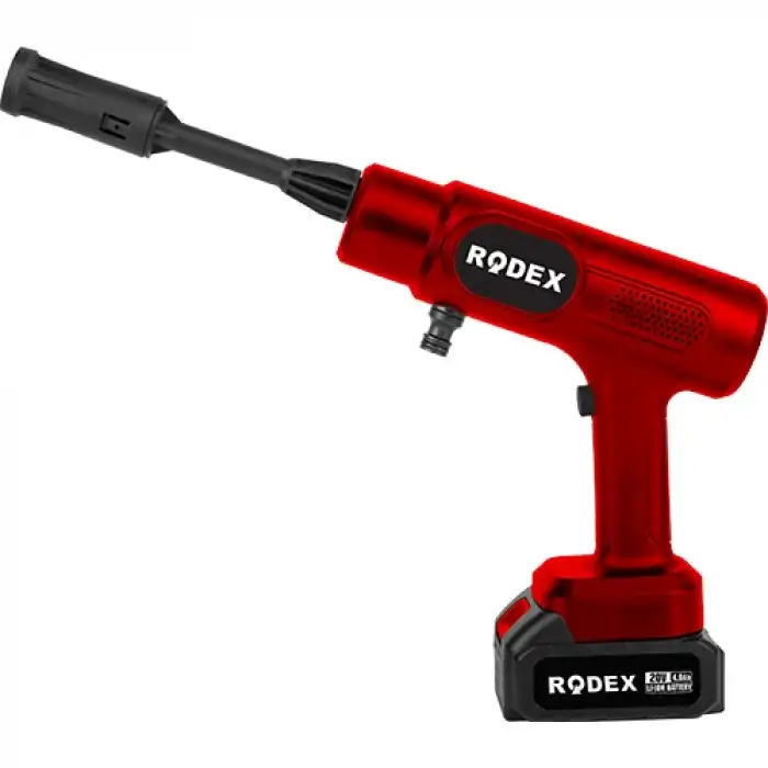 Rodex A.K. Basınçlı Yıkama Tabancası 38BAR 20V 2 x LI-ION 4.0Ah BMC